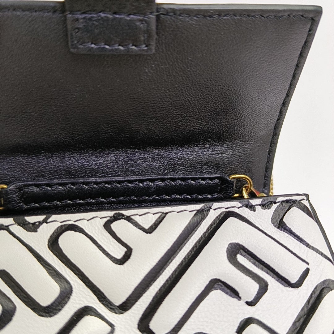 Baguette Nano Calfskin Multicolor
