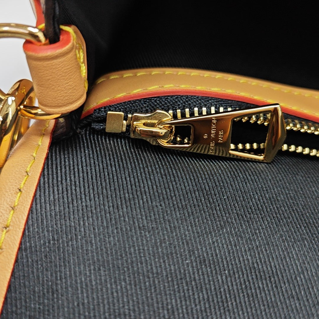 DIANE Monogram Coated Canvas Brown