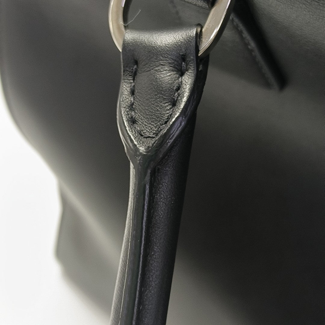 Galleria Large Calfskin Black