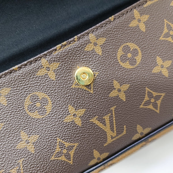 IVY Monogram Coated Canvas Brown