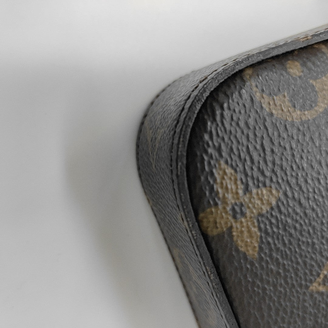FÉLICIE Monogram Coated Canvas Brown