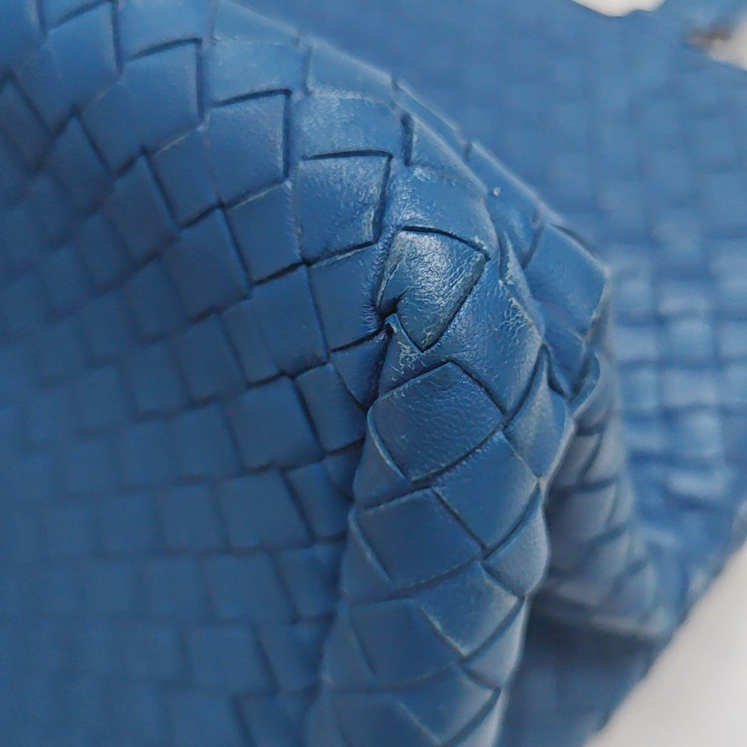 Calfskin Tote Bag Blue