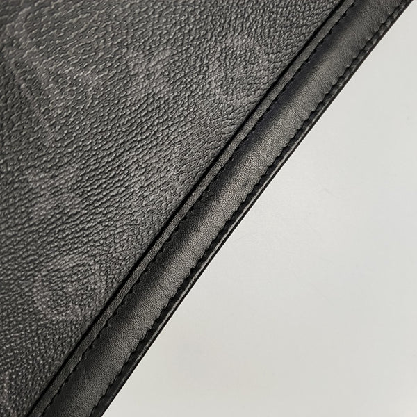 Pochette Voyag MM Monogram Coated Canvas Black