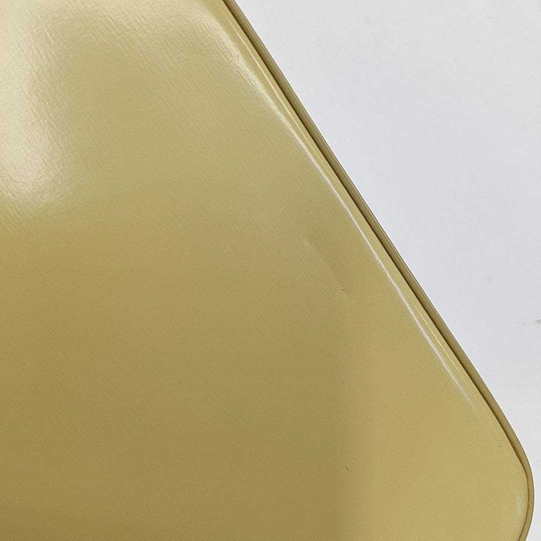 TRIOMPHE Small Calfskin Yellow