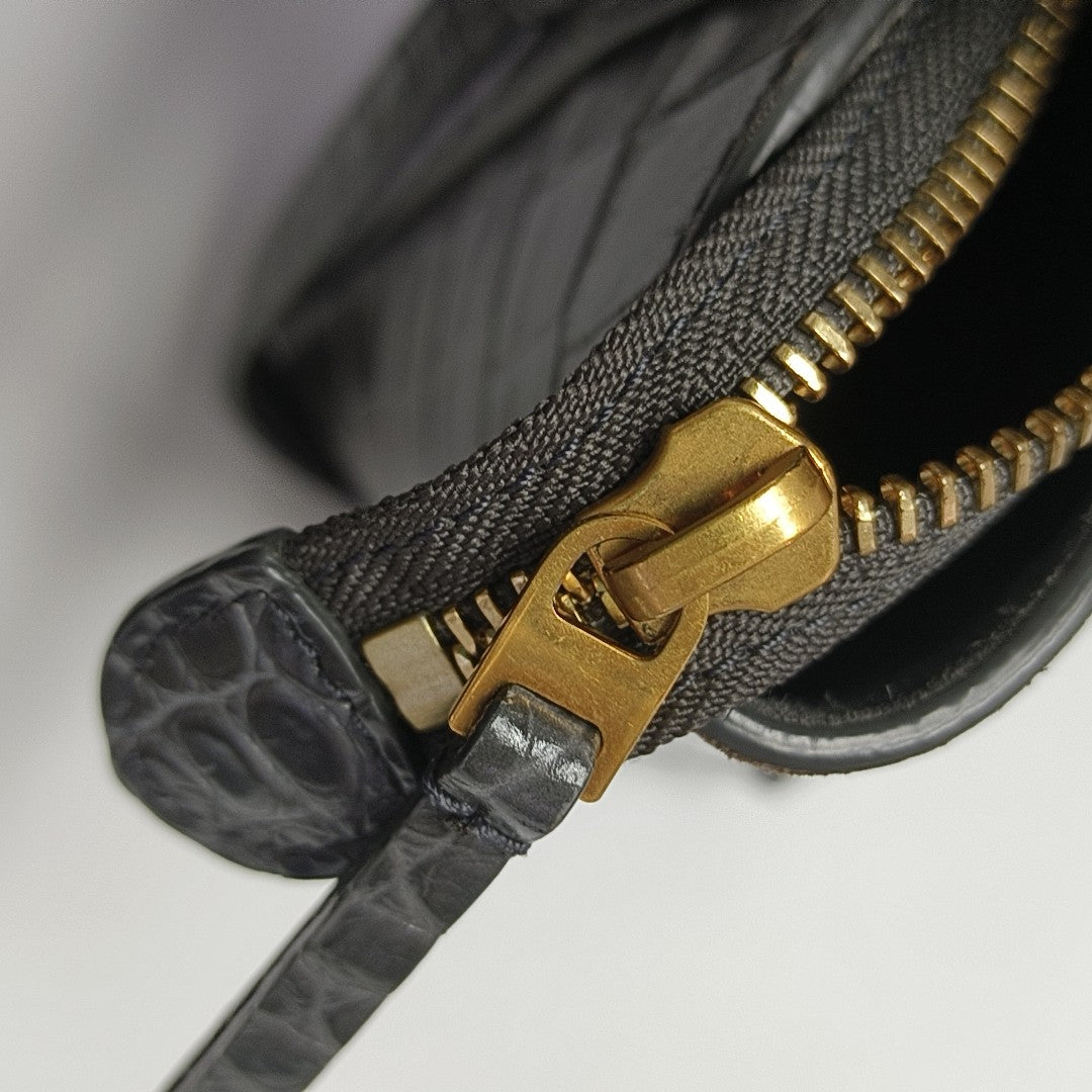 BELT Crocodile Gray