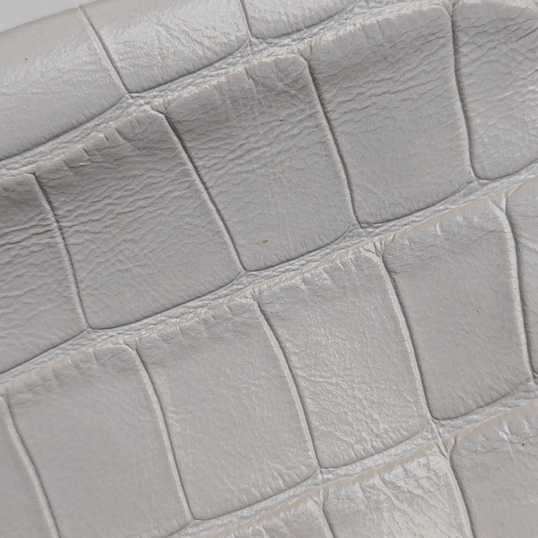 Le Cagole Mini Calfskin White