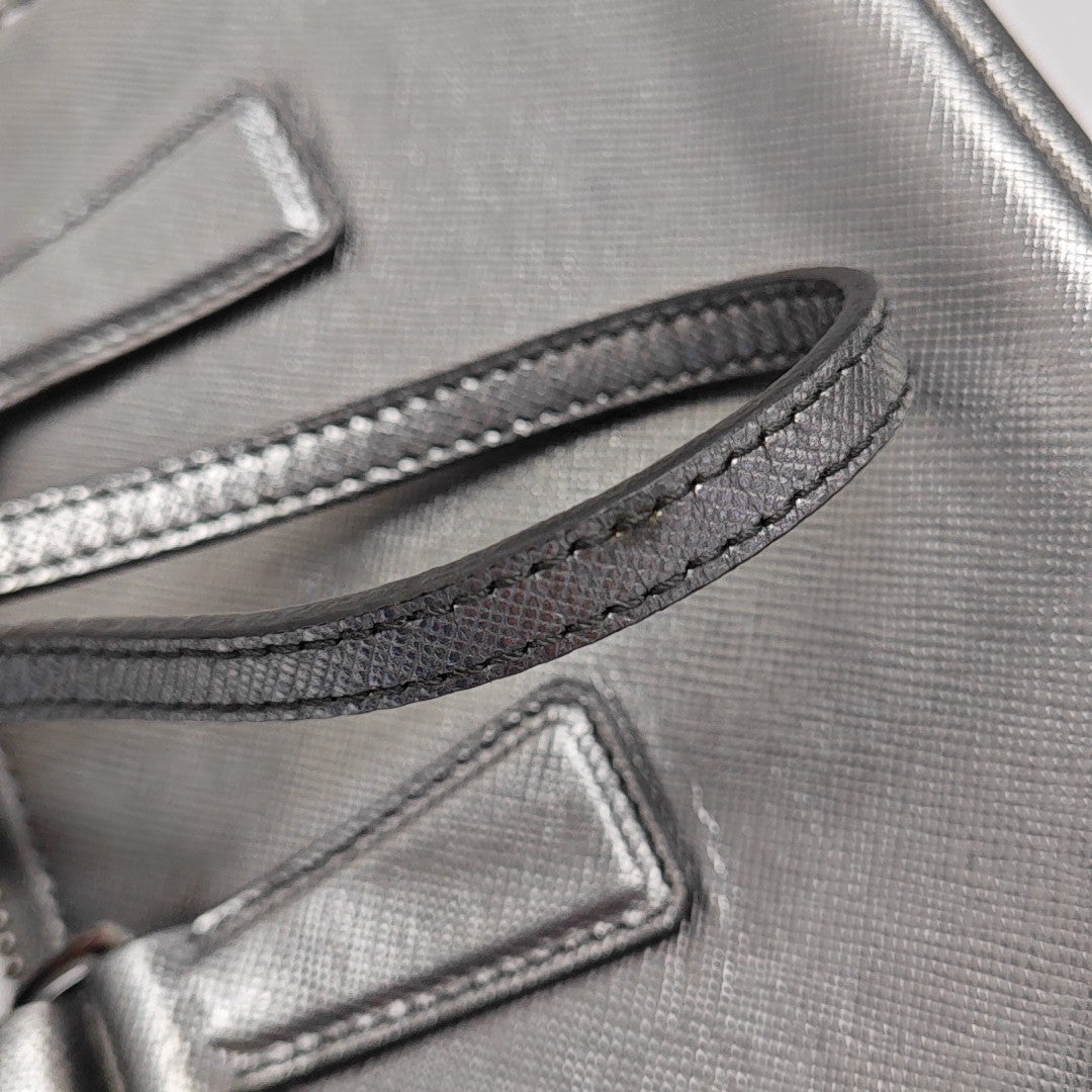 Promenade Mini Calfskin Silver