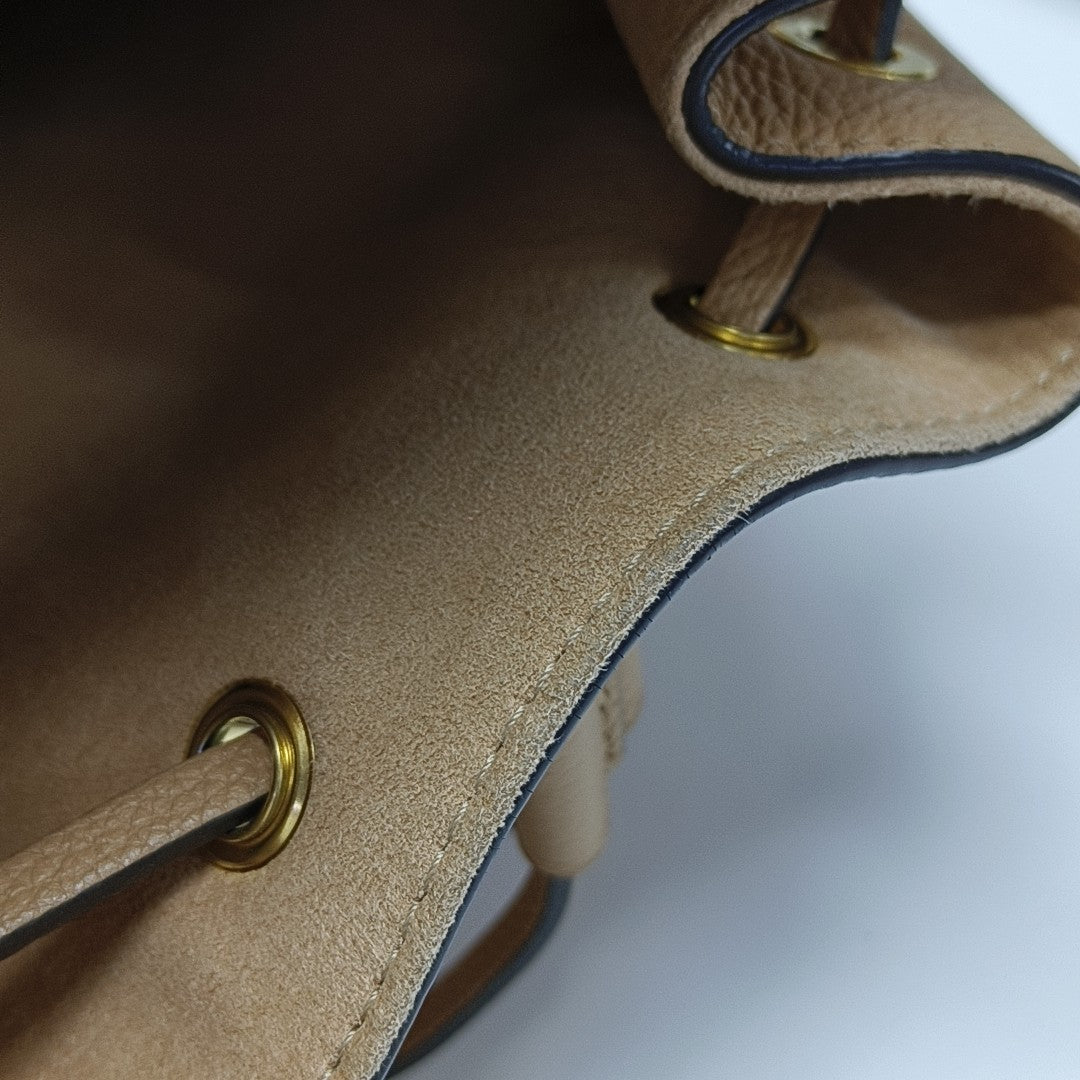 LOCKME PM Calfskin Brown