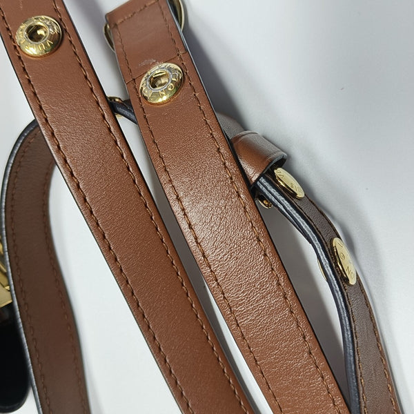 DAUPHINE Mini Coated Canvas Brown