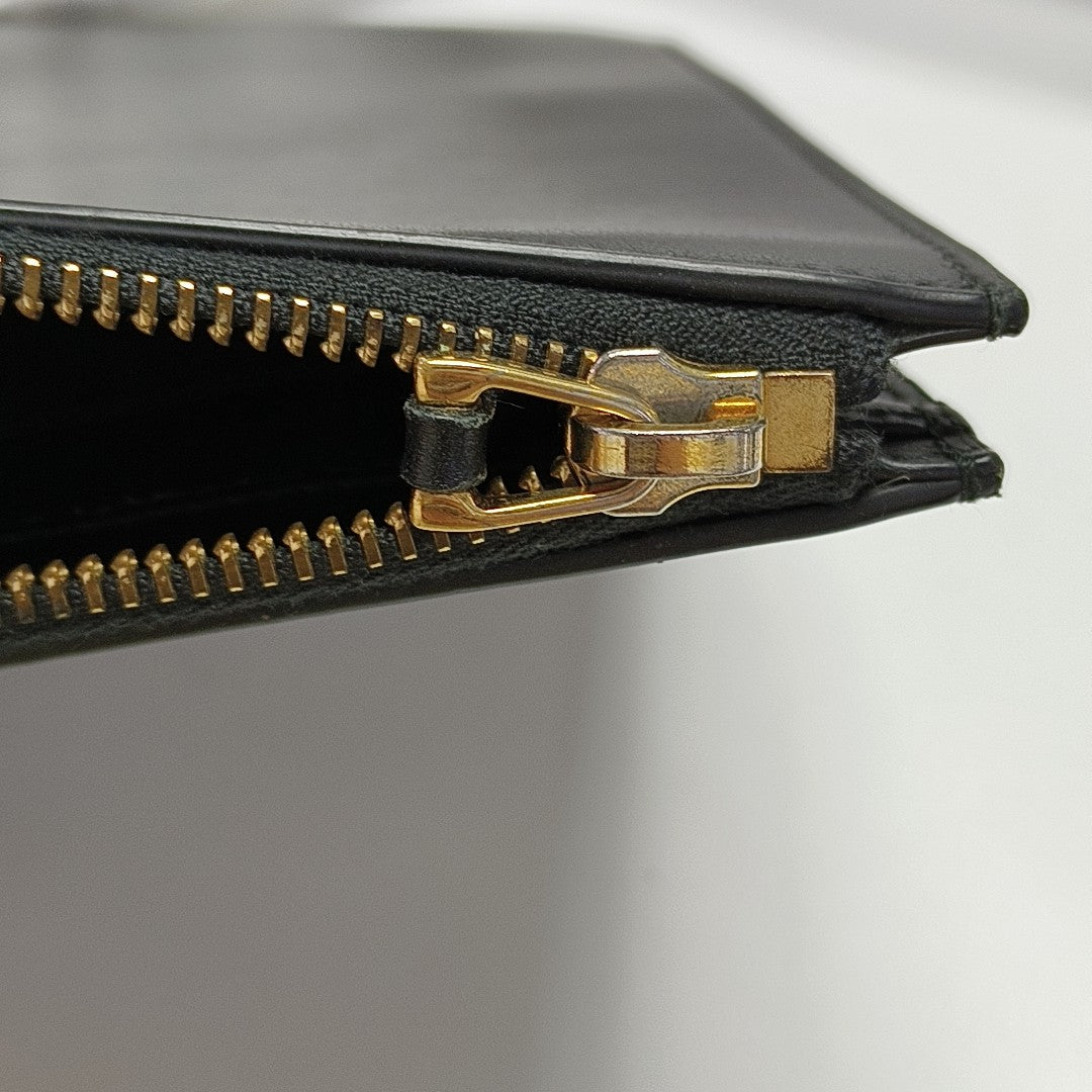 Calfskin Clutch Black