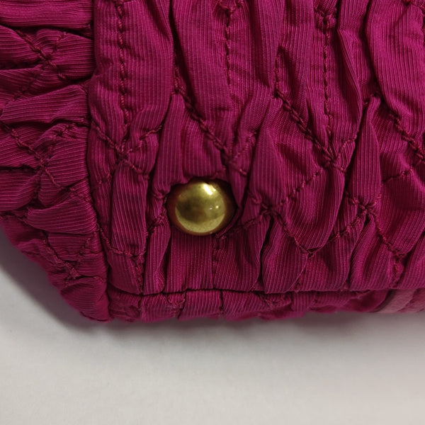 Avenue Quilted Canvas Red