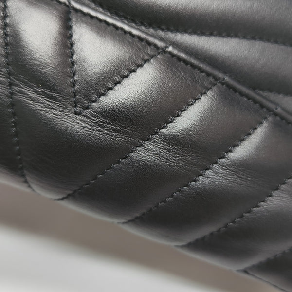 NEW WAVE Quilted Calfskin Black