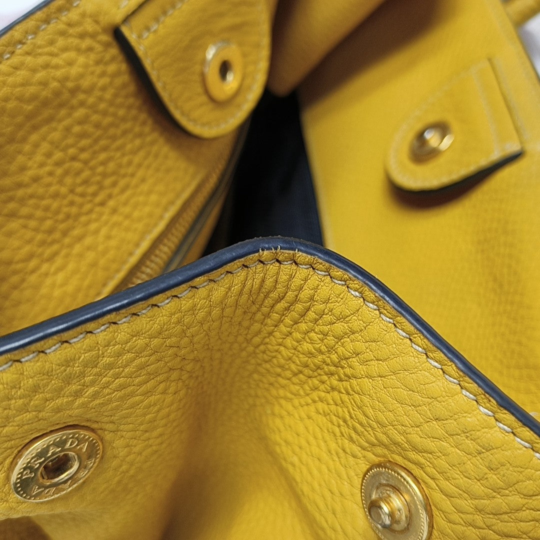 Double Calfskin Yellow