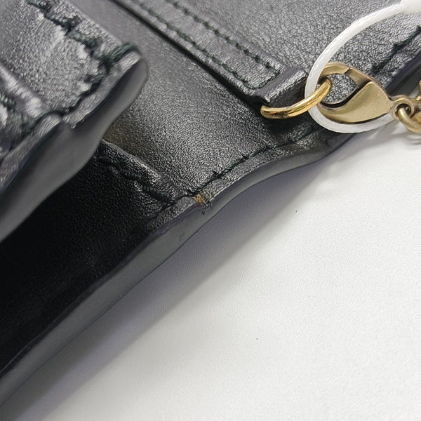 Calfskin Shoulder Bag Black