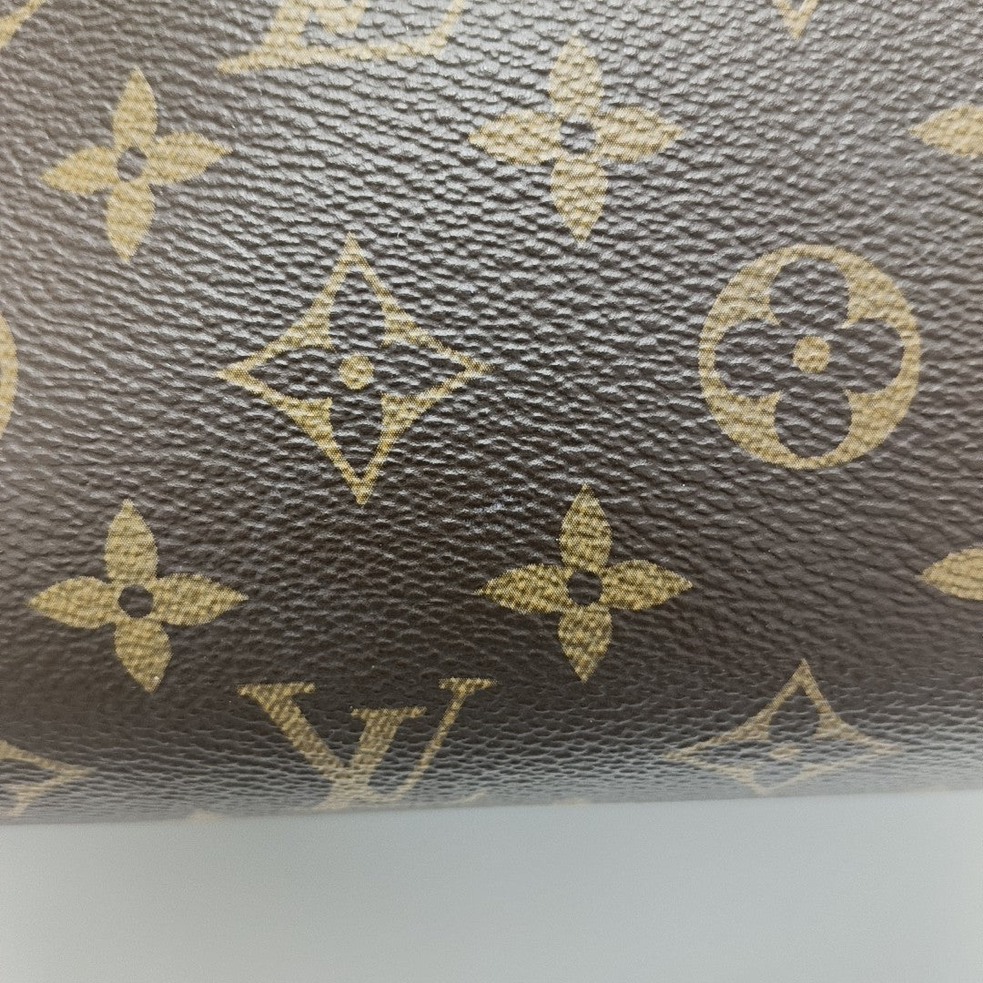 DOPP Monogram Coated Canvas Brown