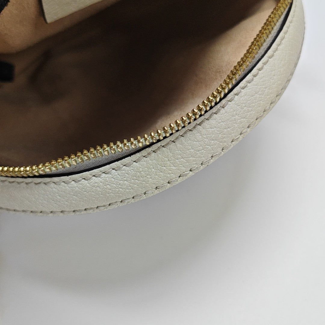 Ophidia Mini Calfskin White