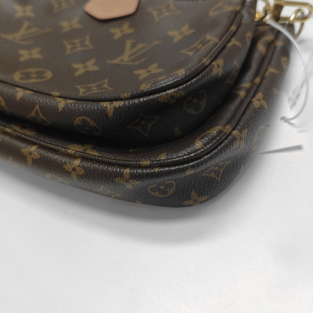 MULTI Monogram Coated Canvas Brown