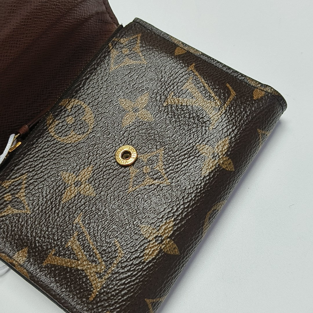 VICTORINE Monogram Coated Canvas Brown Wallet