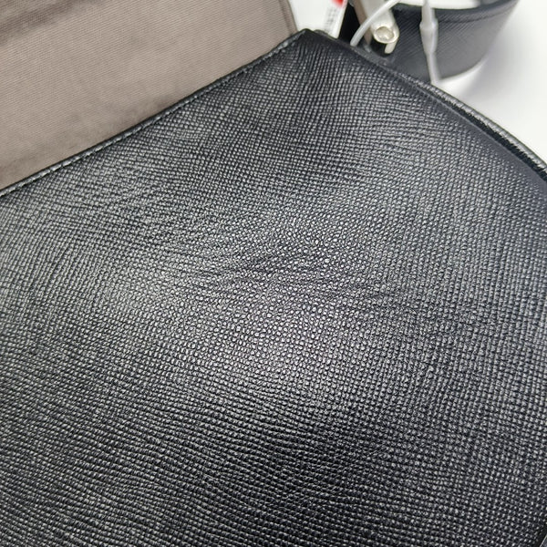 Calfskin Shoulder Bag Black