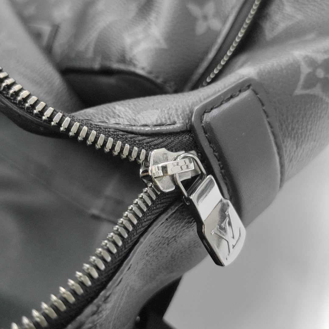 DISCOVERY PM Monogram Coated Canvas Black