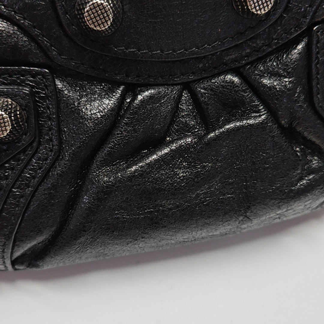 Le Cagole Mini Lambskin Black