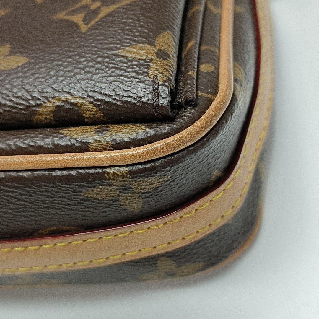 VIVA CITE Monogram Coated Canvas Brown
