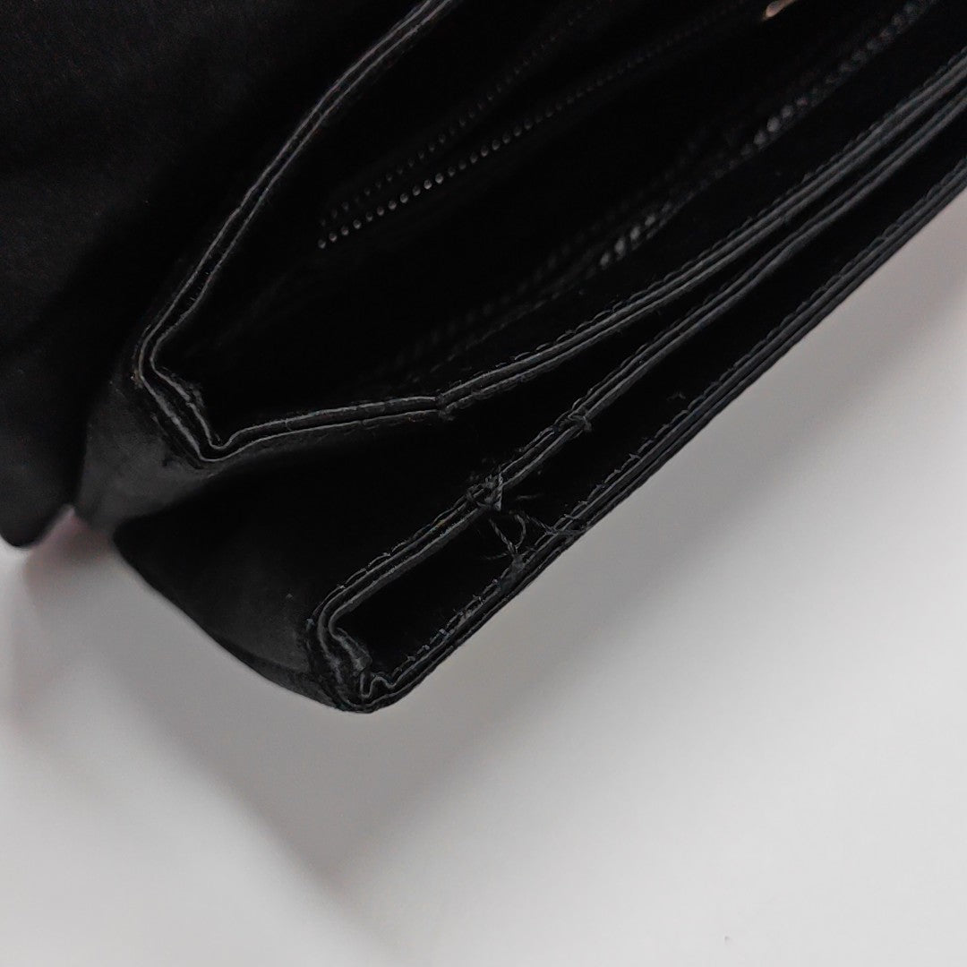 Fabric Top Handle Bag Black