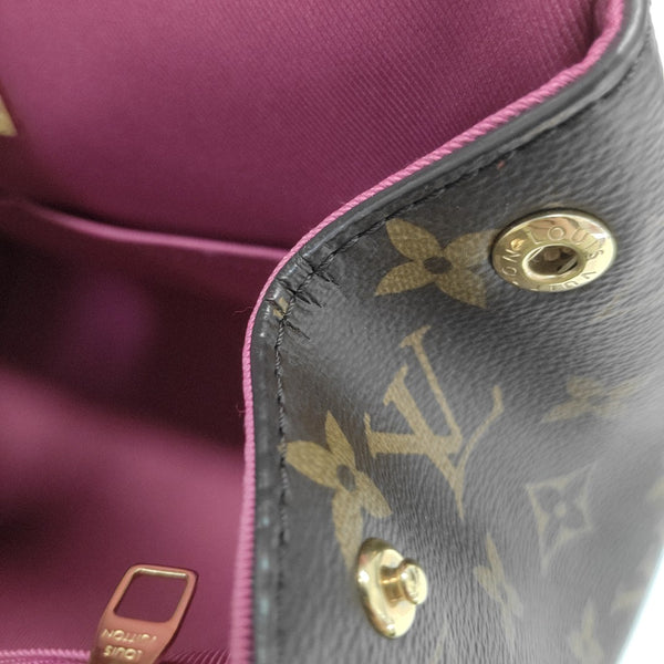 CLUNY PM Monogram Coated Canvas Brown