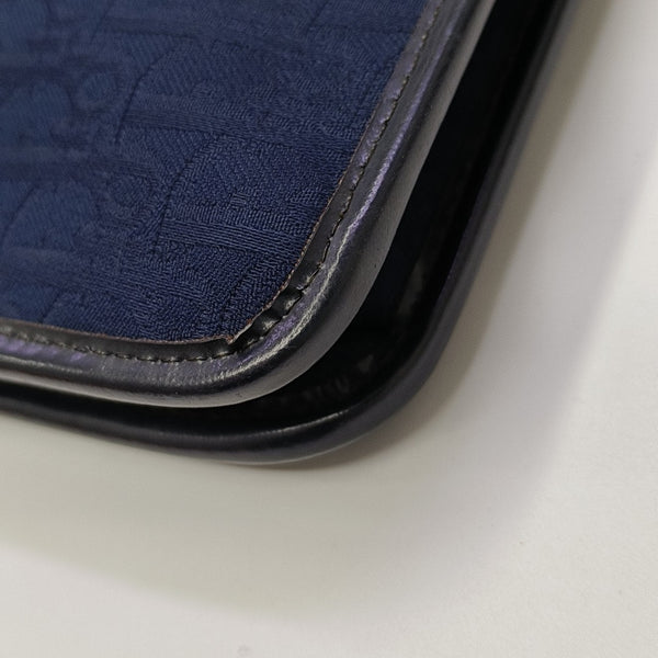 Vintage Honeycomb Oblique Canvas Blue