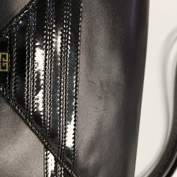 Calfskin Shoulder Bag Black