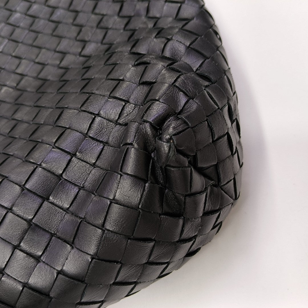 Calfskin Shoulder Bag Black