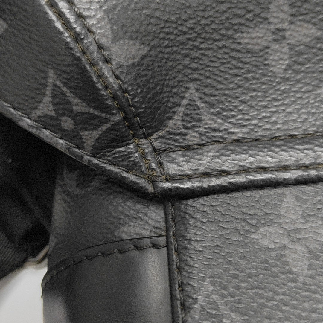 VOYAGER PM Monogram Coated Canvas Black
