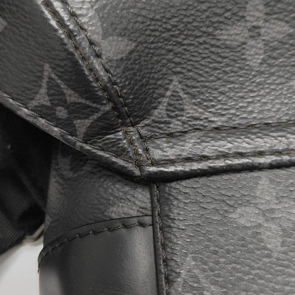VOYAGER PM Monogram Coated Canvas Black