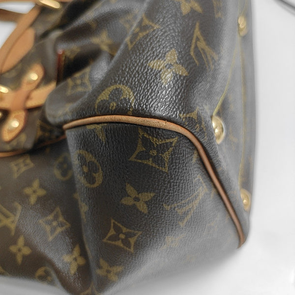 TIVOLI GM Monogram Coated Canvas Brown