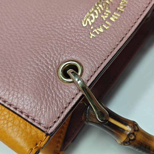 Bamboo 1947 Small Calfskin Pink