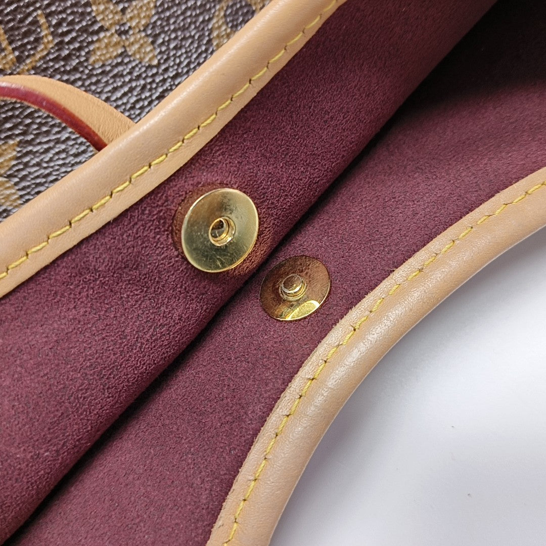 CARRYALL PM Monogram Coated Canvas Brown