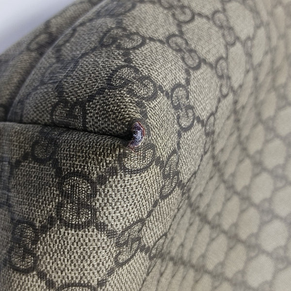 GG Imprime Monogram Coated Canvas Brown