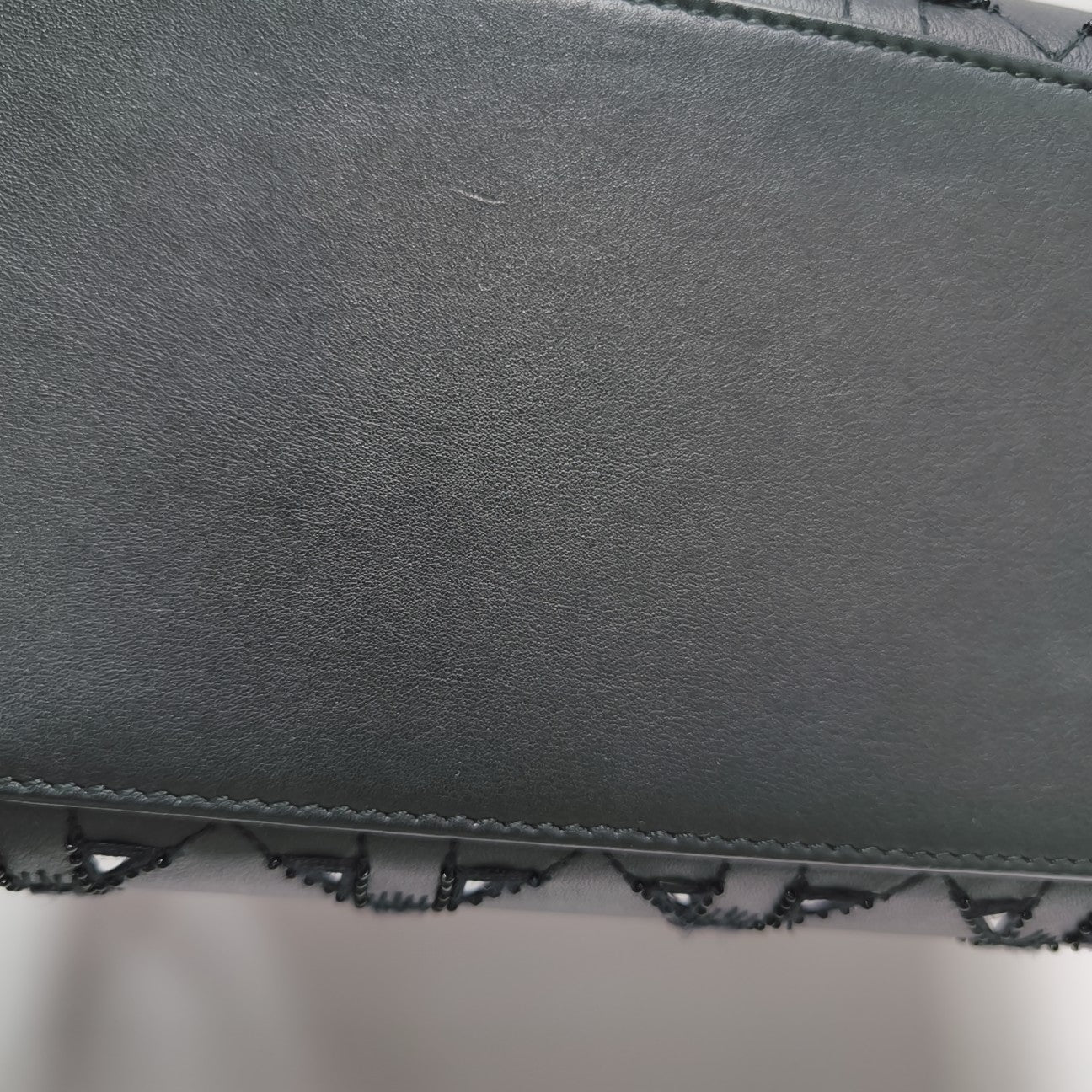 Lady Dior Medium Cannage Lambskin Black