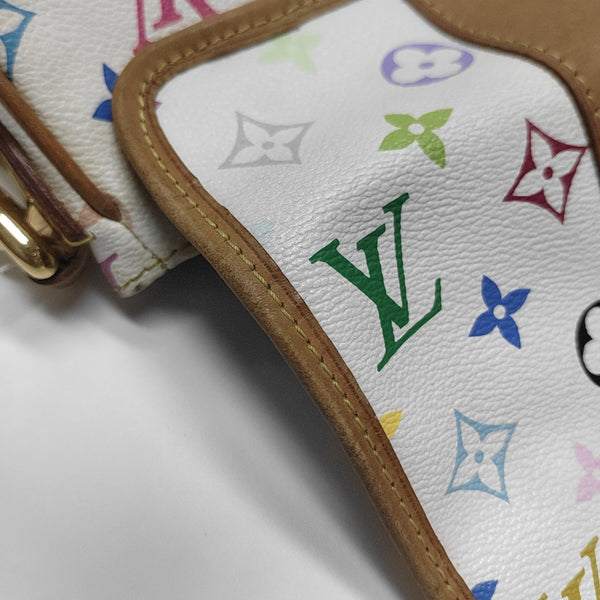 LV × TM ANNIE Monogram Coated Canvas White