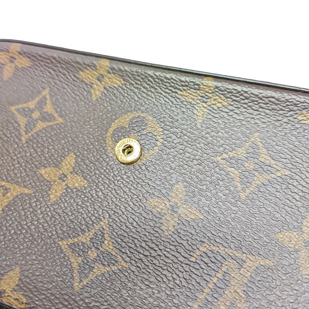 FÉLICIE Monogram Coated Canvas Brown