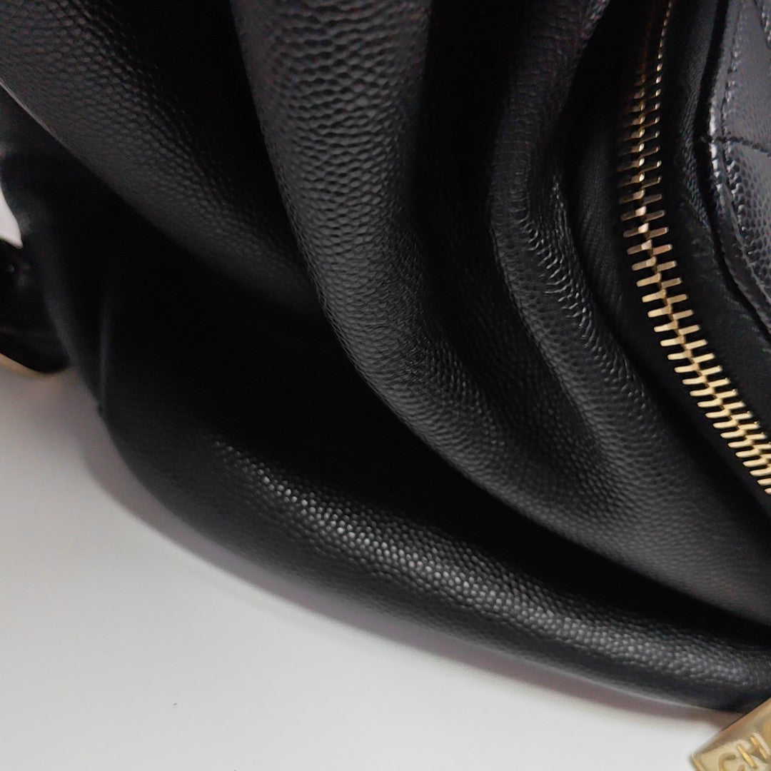 Grained Calfskin Black