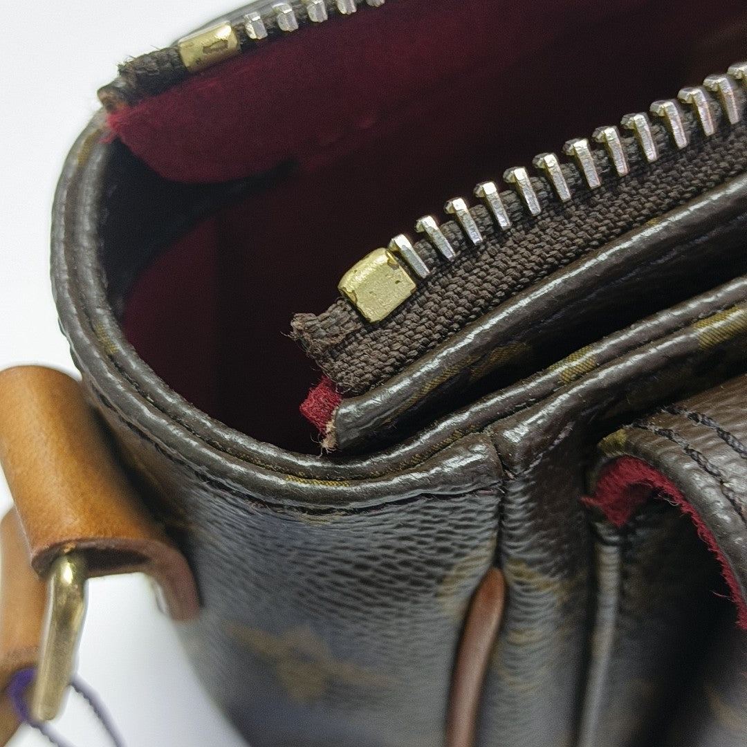 VIVA CITE PM Monogram Coated Canvas Brown