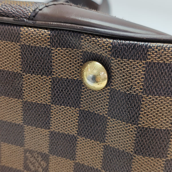 VERONA MM Damier Ebene Coated Canvas Brown