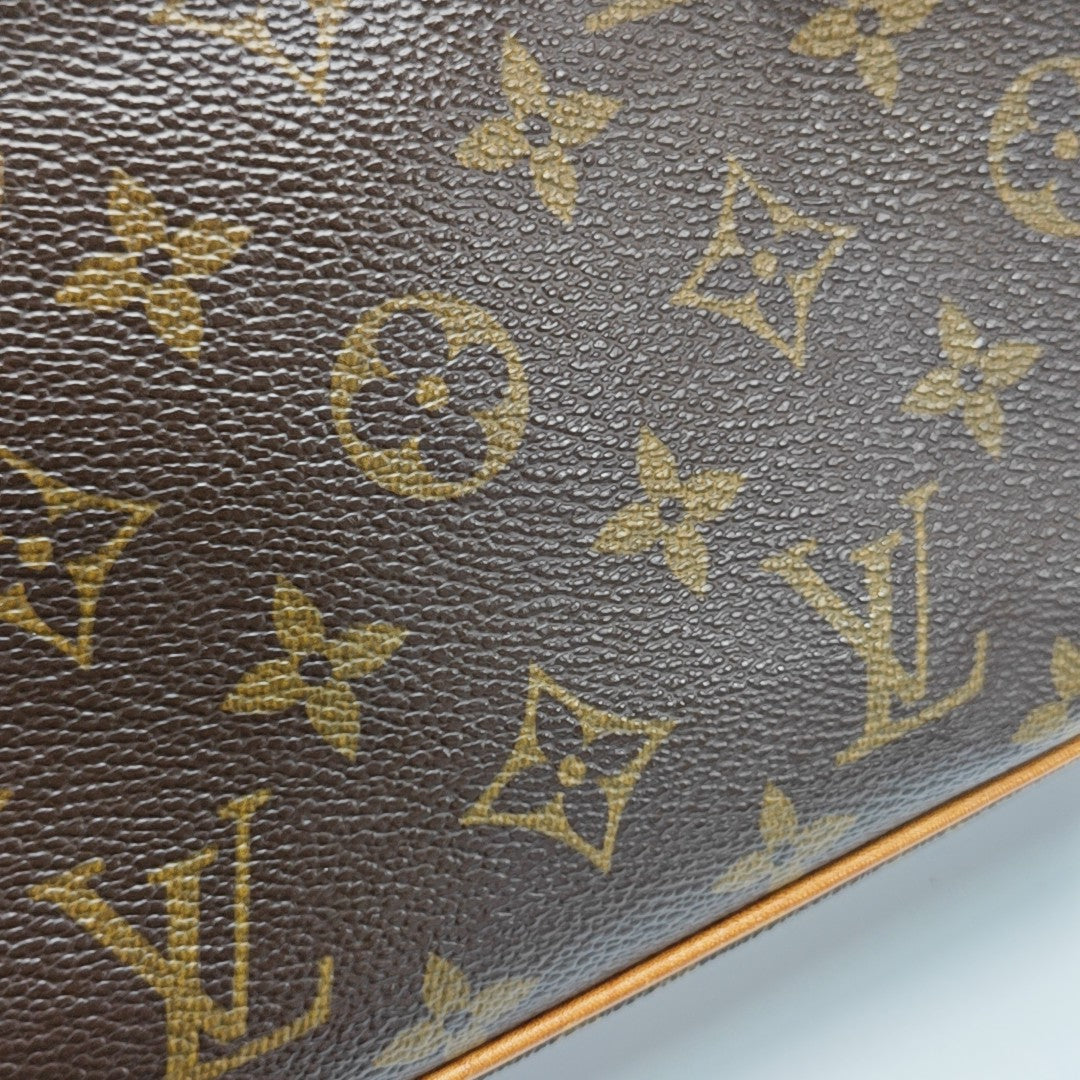 VIVA CITE Monogram Coated Canvas Brown