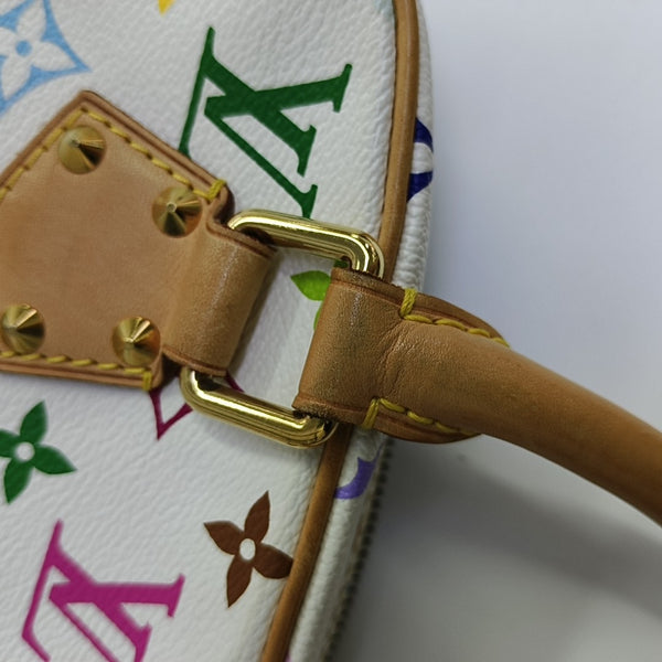LV × TM DEAUVILLE Monogram Coated Canvas White