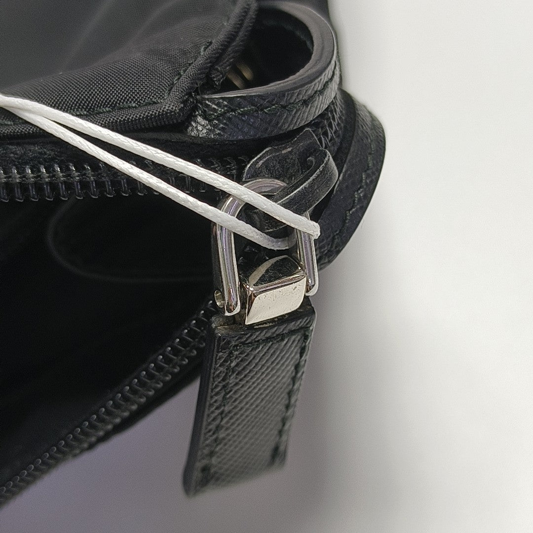 Nylon Clutch Black