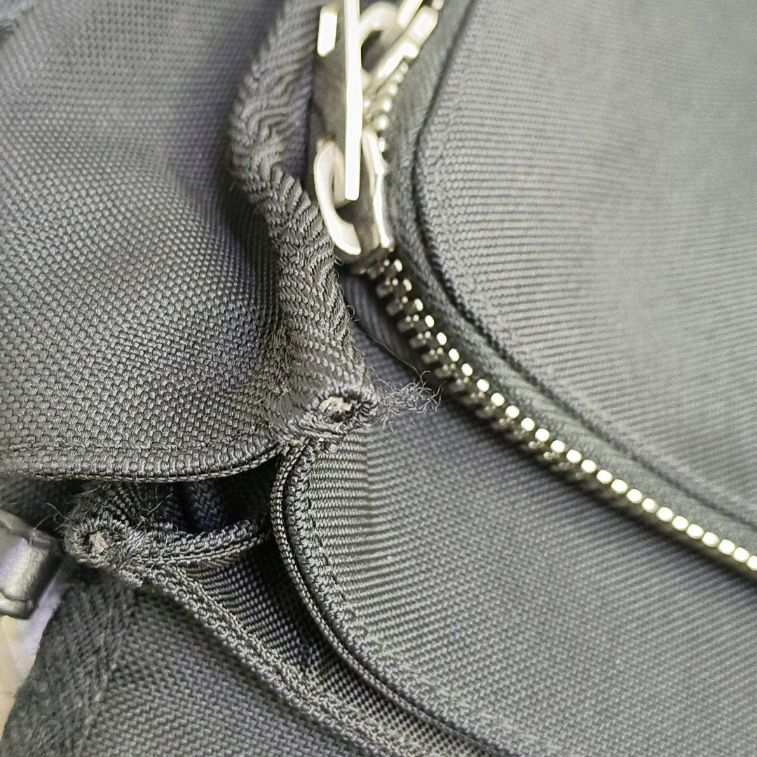 Canvas Shoulder Bag Black