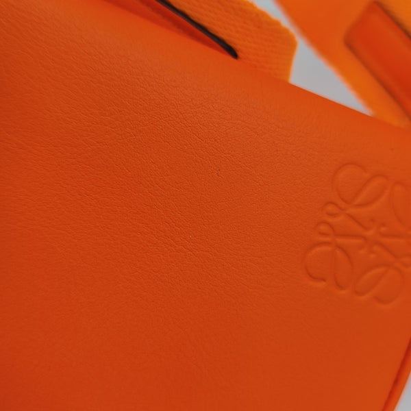 Heel Small Calfskin Orange