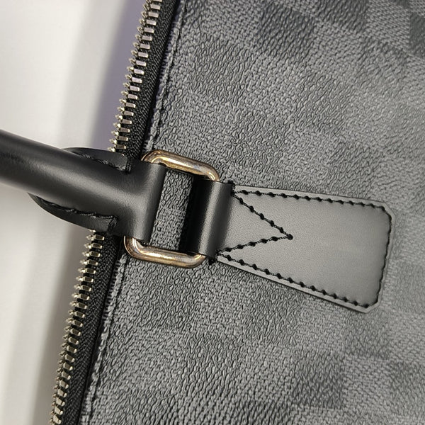 PORTE-DOCUMENTS Damier Graphite Coated Canvas Gray