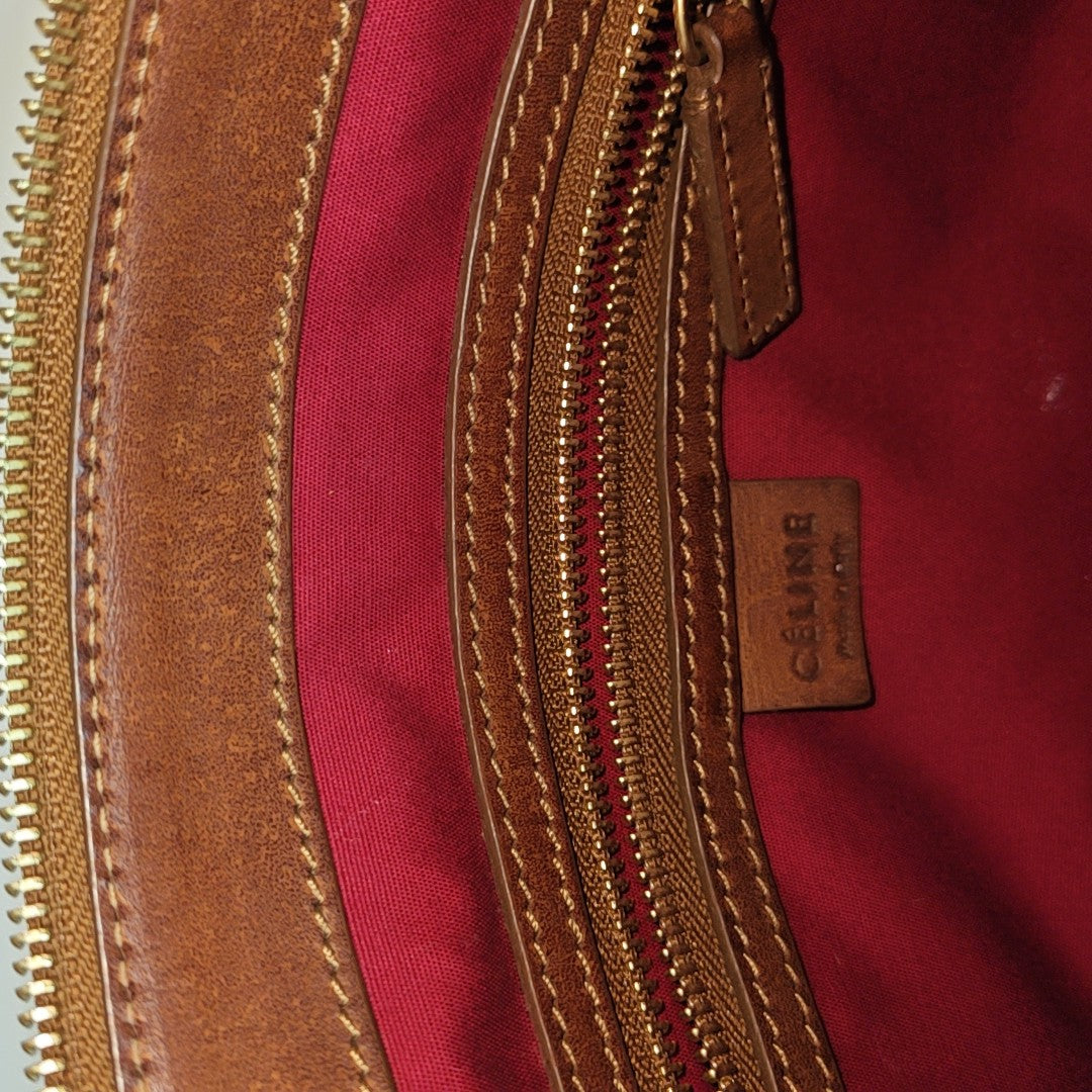 Canvas Shoulder Bag Beige